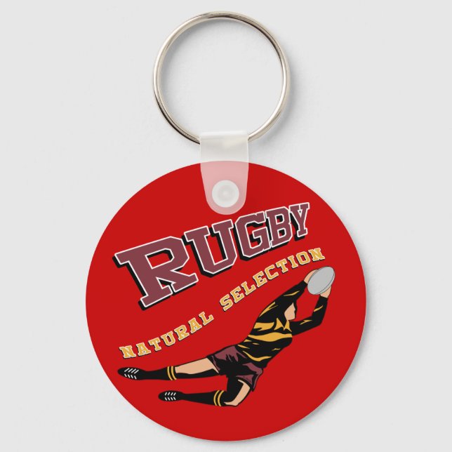 Porte-clés Rugby féminin #2 RY (Recto)