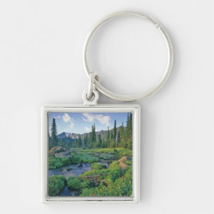 Porte-clés Ruisseau Picnic dans le Jewel Basin de Swan