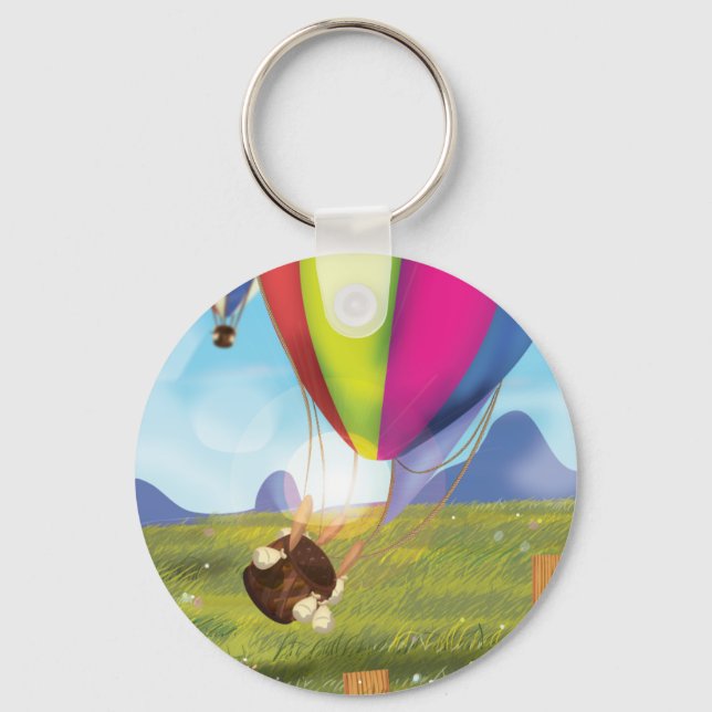 Porte-clés Runaway Cartoon Balloon (Recto)