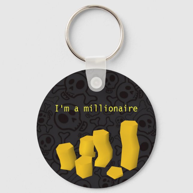 Porte-clés RuneScape millionaire keyring (Recto)