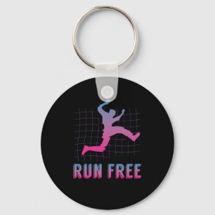 Porte-clés Running free