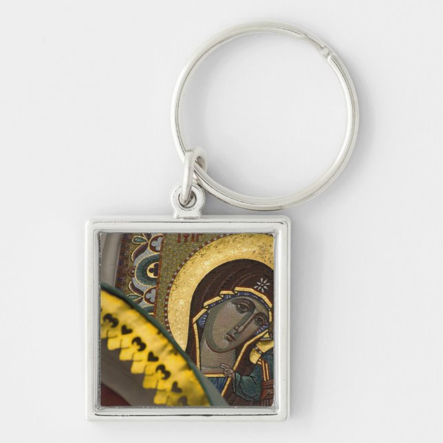 Porte-clés Russie, Moscou, place Rouge. Notre-Dame de Kazan (Devant)