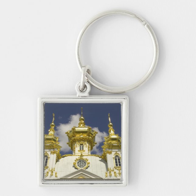 Porte-clés Russie. Petrodvorets. Palais de Peterhof. Pierre l (Devant)