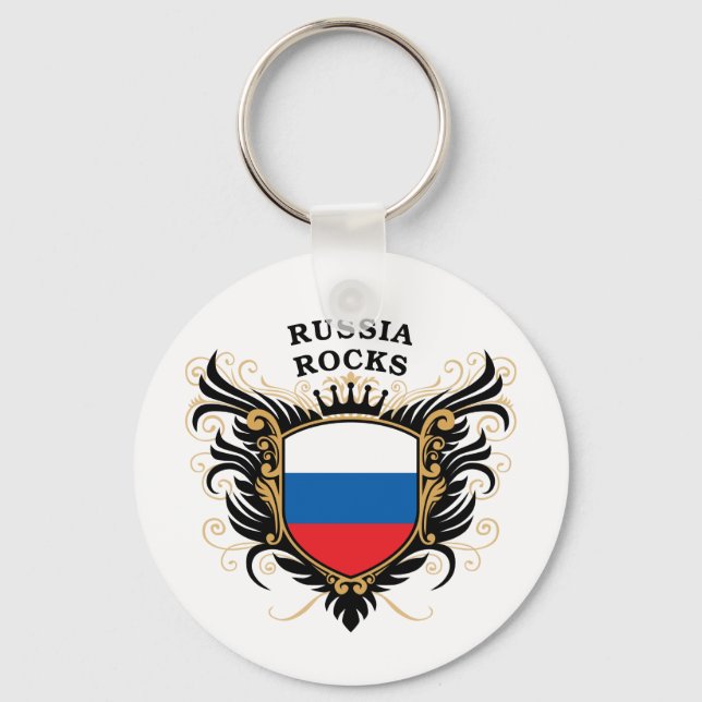 Porte-clés Russie Rocks (Recto)
