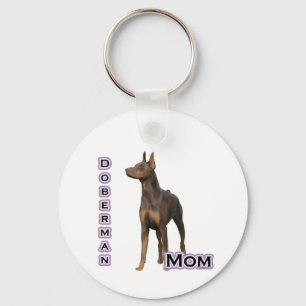 Porte-clés Rust Doberman Maman 4 - Porte - clé