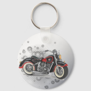 Porte-clés Rustic grunge Motorcyle Biker Wedding