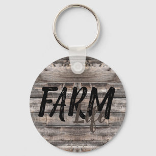 Porte-clés rustique chic FARM LIFE