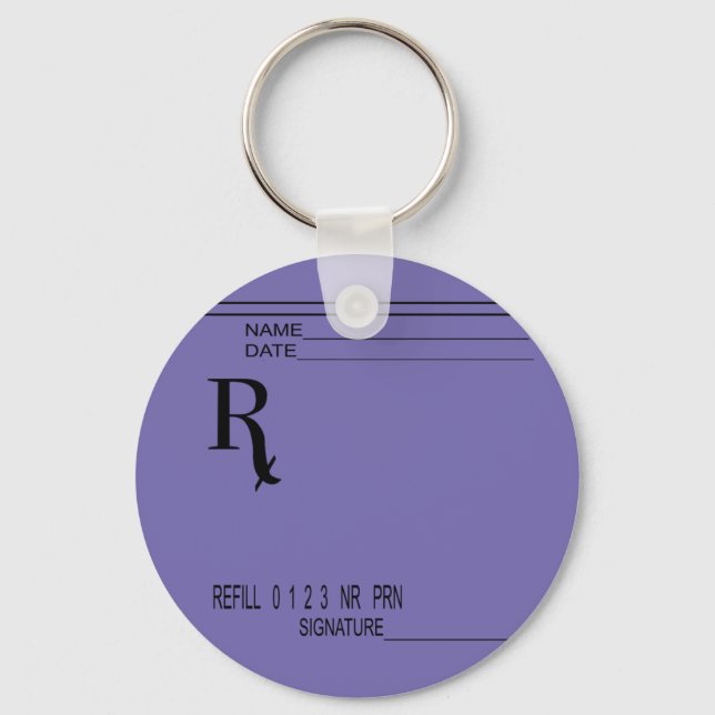 Porte-clés Rx Prescription Pad - Write Your Own Prescription! (Recto)