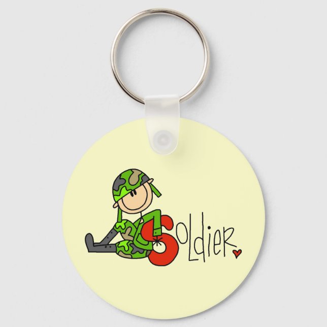 Porte-clés S est pour Soldat (Recto)
