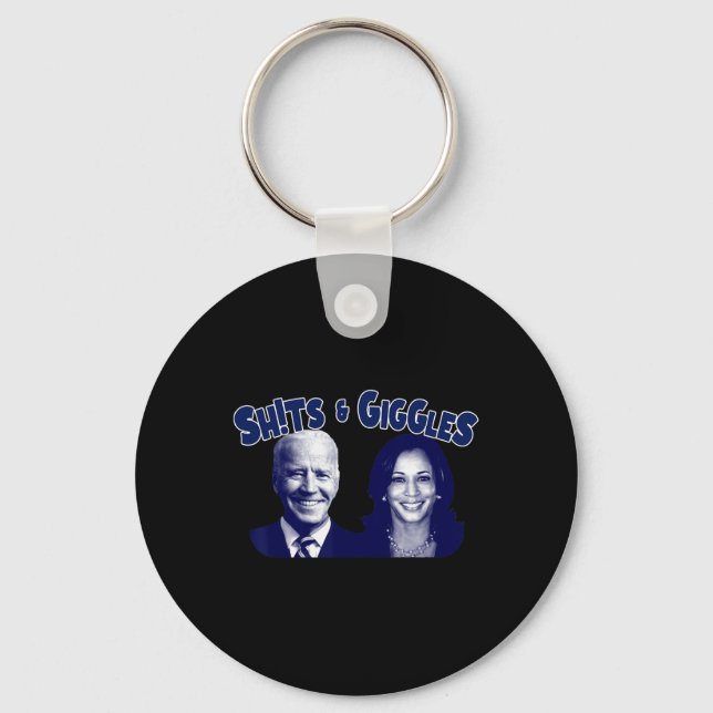 Porte-clés S Et Giggles Biden Kamala Harris (Recto)