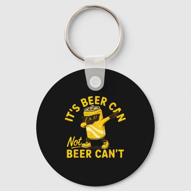 Porte-clés Sa canette de bière n'est pas une canette de bière (Recto)