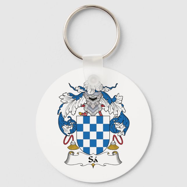 Porte-clés Sa Family Crest (Recto)