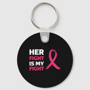 Porte-clés Sa Lutte Est Ma Lutte Contre Le Cancer Du Sein