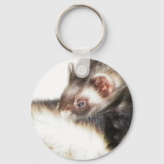 Porte-clés Sable Ferret Picture (Recto)