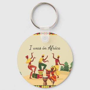 Porte-clés Sac à main à motif africain Impression Ankara