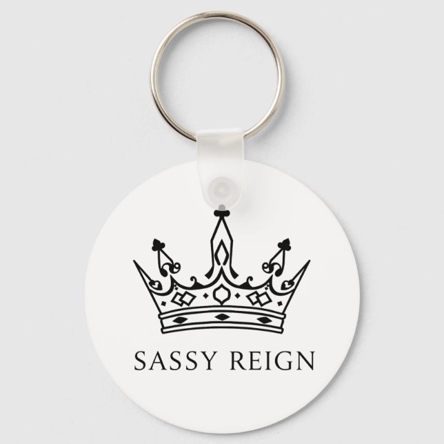 Porte-clés Sac fourre-tout Sassy Reign  (Recto)