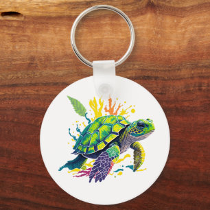 Porte-clés Sac fourre-tout Turtle-y Fine on a Summer Day