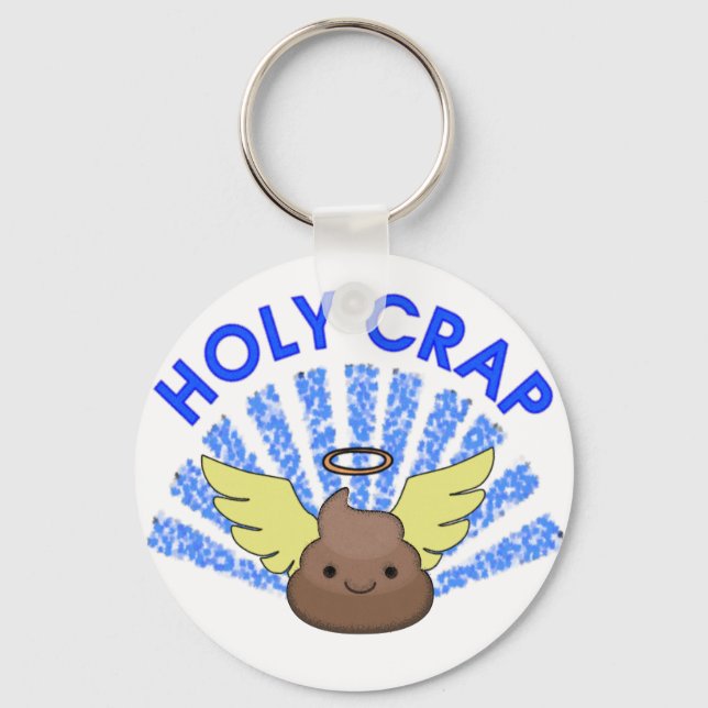 Porte-clés Sacrée merde (Recto)