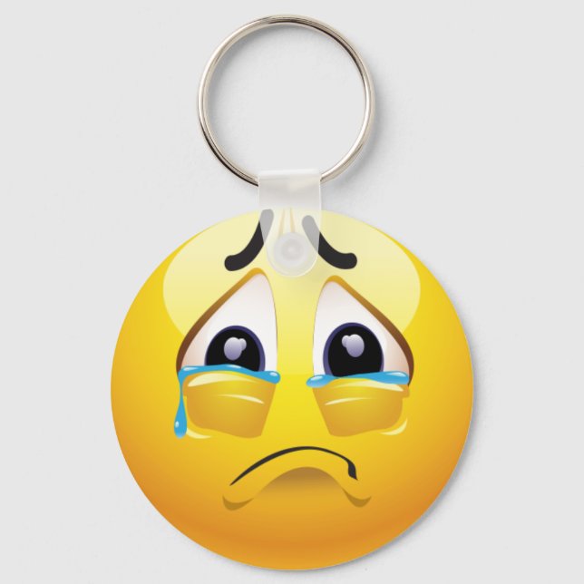 Porte-clés Sad emoji (Recto)