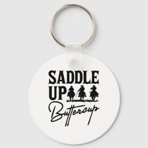 Porte-clés Saddup Buttercup Cowboy Cowgirl Southern Wester
