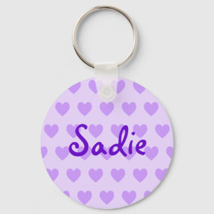 Porte-clés Sadie en violet