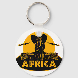 Porte-clés safari africain