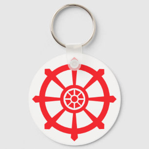 Porte-clés Sagesse Dharma Wheel