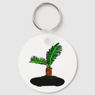 Porte-clés Sago Palm Bonsai Type Graphic Image tree