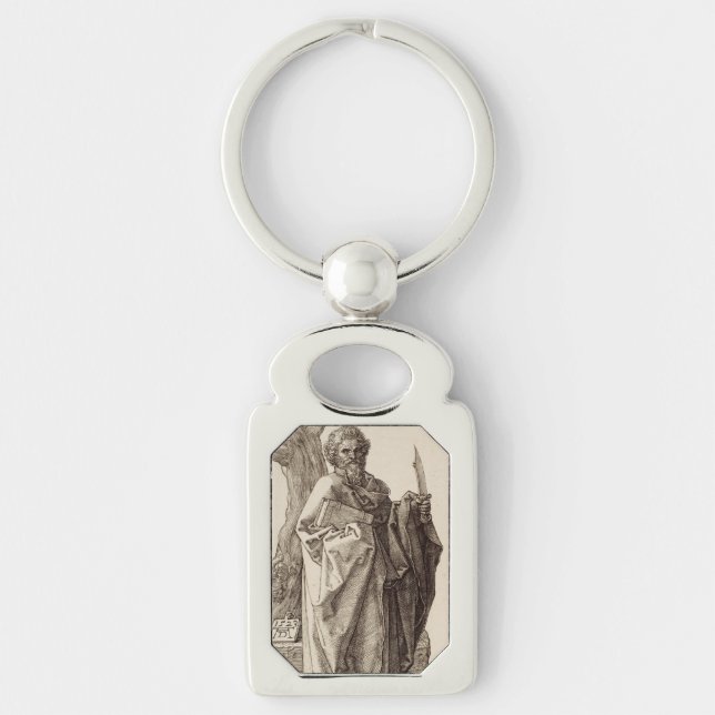Porte-clés Saint Barthélemy l'Apôtre Beaux-Arts (Devant)