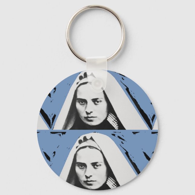 PORTE-CLÉS SAINT BERNADETTE SOUBIROUS (Recto)