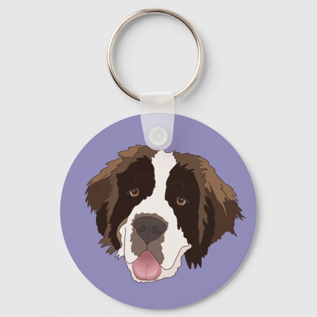 Porte-clés Saint Bernard (Recto)