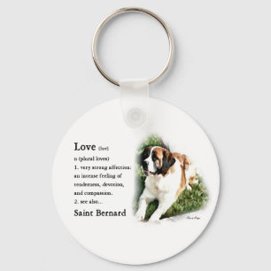 Porte-clés Saint Bernard Art Cadeaux
