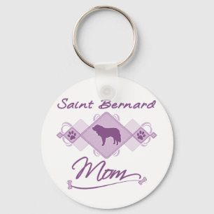 Porte-clés Saint Bernard Mom