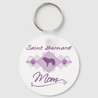 Porte-clés Saint Bernard Mom