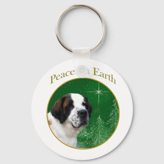 Porte-clés Saint Bernard Peace (Recto)