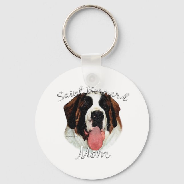 Porte-clés Saint Bernard (rough) Mom 2 (Recto)