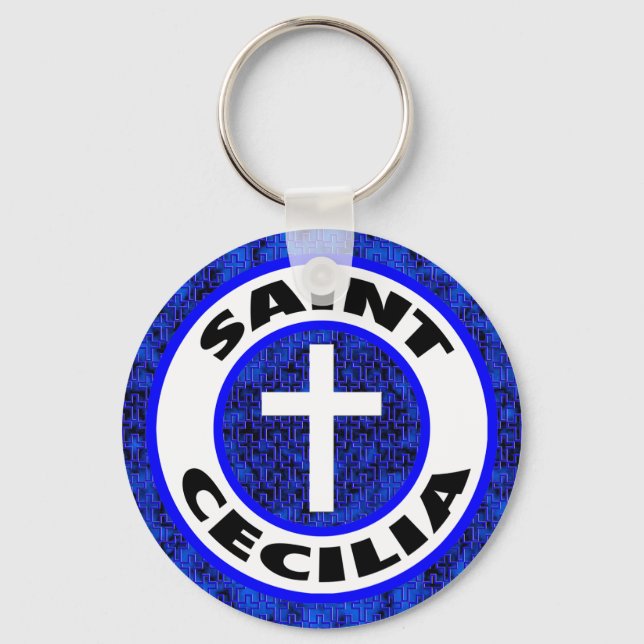 Porte-clés Saint Cecilia (Recto)