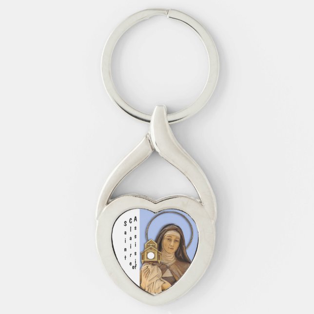 Porte-clés Saint Clare Assisi (Devant)
