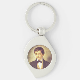 Porte-clés Saint Dominic Savio étudiant de John Bosco