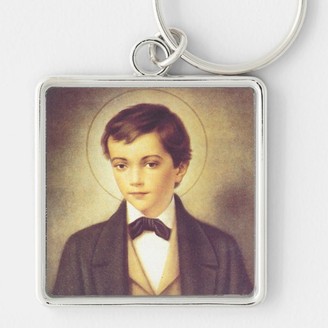 Porte-clés Saint Dominique Savio élève de Jean Bosco (Devant)
