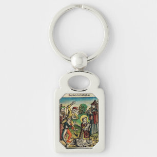 Porte-clés Saint Étienne le Protomartyr Iconographie d'art fi