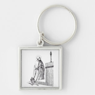 Porte-clés Saint François Borgia duc de Gandie