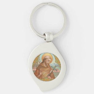 Porte-clés Saint François d'Assise (BK 002) Tourbillon