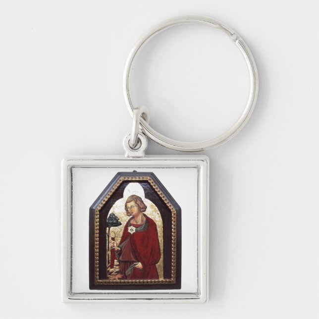 PORTE-CLÉS SAINT GALGANO / LÉGENDE DE L'ÉPÉE DANS LE ROCHER (Devant)