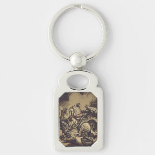 Porte-clés Saint Georges et le Dragon Grand Martyr
