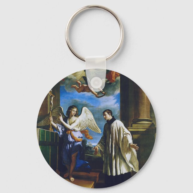 Porte-clés Saint italien Aloysius Gonzaga (Recto)