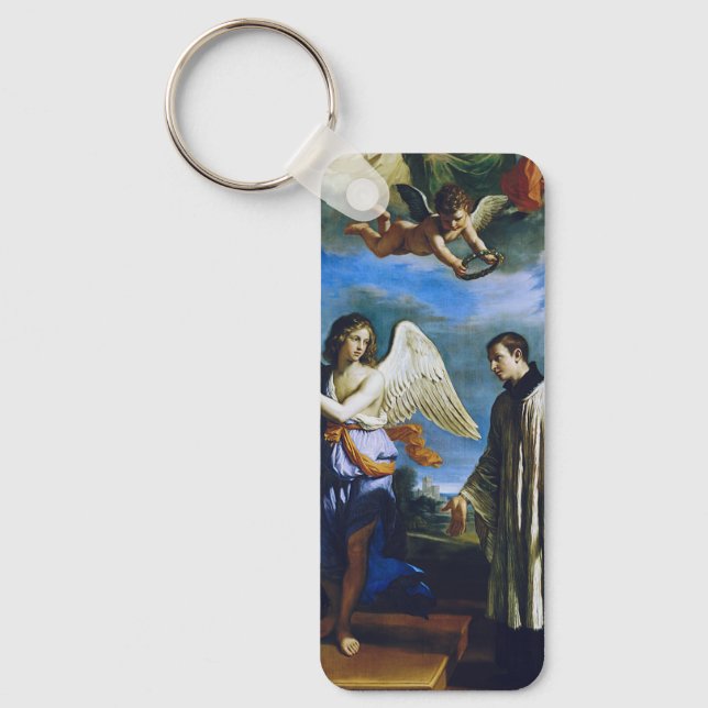 Porte-clés Saint italien Aloysius Gonzaga (Recto)