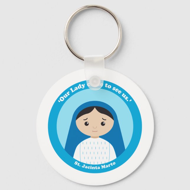 Porte-clés Saint Jacinta Marto (Recto)