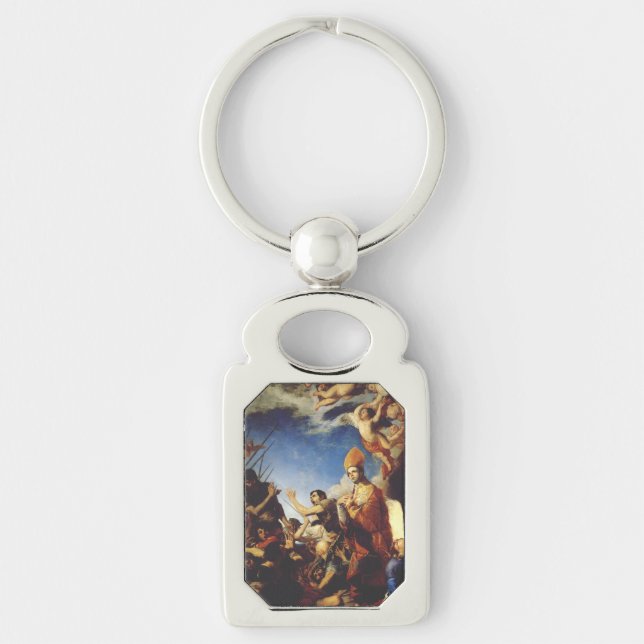 Porte-clés Saint Janvier, évêque de Bénévent - Beaux-arts (Devant)