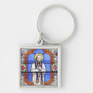 Porte-clés Saint Jean Vianney Guide de l'Âme Premium Impressi